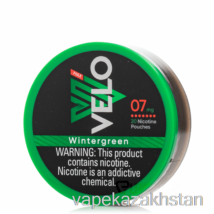 Vape Kazakhstan VELO Nicotine Pouches - WINTERGREEN 7mg